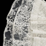 Hot Girl Lace Tiered Mesh Stylish Slim Midi Skirt