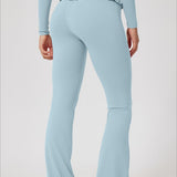 Lace Detail High-Rise Booty Sculpting Yoga Leggings