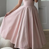 High-End Tulle Ball Gown Spaghetti Strap Party Dress