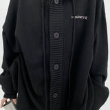 Loose Fit Drawstring Sweater