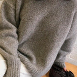 Loose Fit Vintage Style Sweater