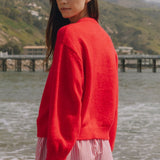 Casual Solid Buttoned Long Sleeve Knit Cardigan