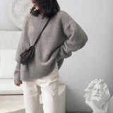 Loose Fit Vintage Style Sweater