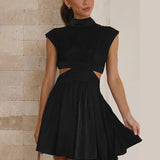 Beatrice Mini Dress - Black