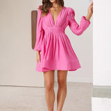 Charlotte Mini Dress - Pink