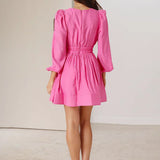 Charlotte Mini Dress - Pink