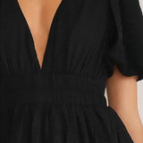 Erin Mini Dress - Black