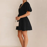 Erin Mini Dress - Black