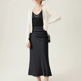 Casual Knit Open Front Cardigan