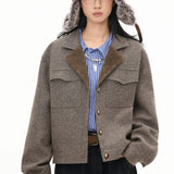 Elegant Cropped Short Jacket