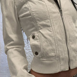 Casual Turn-Down Collar Short Jacket
