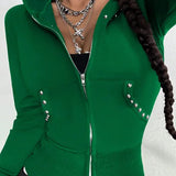 Retro Long Sleeve Hoodie