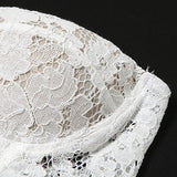 Lace Bustier Bodycon Formal Dress