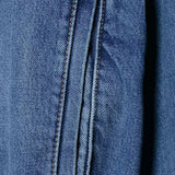 Belted Patchwork Denim Jacket