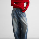 One Shoulder Fitted Knit Sweater