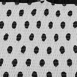 Polka Dot Ruched Halter Mini Dress