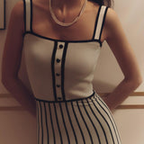 Pag Knit Cami Midi Dress