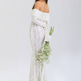 Vintage Lace Maxi Dress