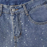 Balloon Carpenter Gradient Shine Denim Jeans