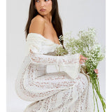 Vintage Lace Maxi Dress