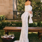 Vintage Lace Maxi Dress