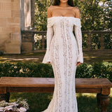 Vintage Lace Maxi Dress