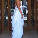 Ethereal Cascade Gown - White Angel (100% Cotton)
