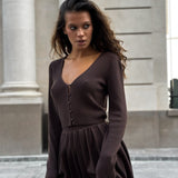 Sexy Knit Crop Top Two Piece Skirt Set