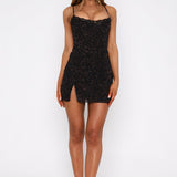 Sing Me A Lullaby Mini Dress Leopard