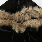 Gothic Velvet Streetwear Hoodie