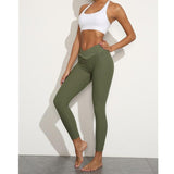 Women's lifting yoga pants anti cellulite seamless leggings