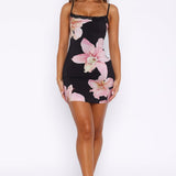 Summer Fling Mini Dress Midnight Orchid