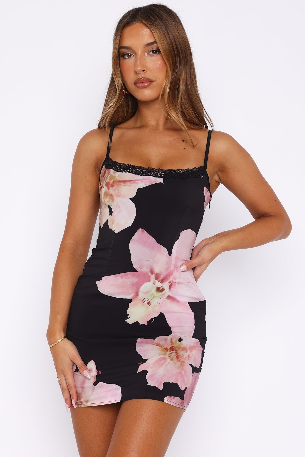 Summer Fling Mini Dress Midnight Orchid
