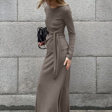 Vintage Knit Top and Skirt Two Piece Set