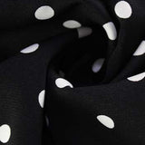 Polka Dot Halter Backless Bodycon Mini Dress