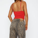 Cry For You Top Red