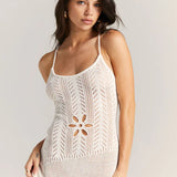 Cut-Out Knitwear Dress - Floral