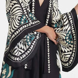 Magnifico Printed Maxi Dress - Black