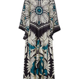 Magnifico Printed Maxi Dress - Black