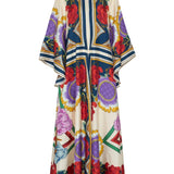 Magnifico Printed Maxi Dress - Rust