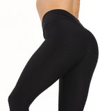Women's lifting yoga pants anti cellulite seamless leggings