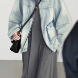 Casual Blue Denim Jacket