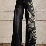 Black | Boho Vintage Pants