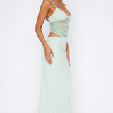 Call Me Up Maxi Dress Mint