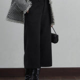 Wide-Leg High-Waisted Pants