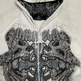 Vintage Loose Fleece Hoodie