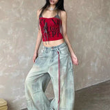 Oversized Dyed Street Jeans