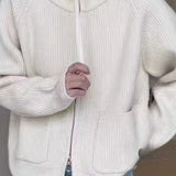 Loose Fit High Neck Sweater