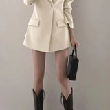 Elegant Pocket Office Blazer