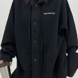 Loose Fit Drawstring Sweater